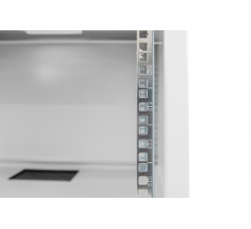Digitus | 7U wall mounting cabinet | DN-19 07U-S-1 | Grey | Safety class rating IP20. Lockable safety-glass door. 200° door opening angle. Front door: Glass door, single opening. Unmounted 370x540x400 mm