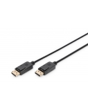 Digitus | DisplayPort Connection Cable | AK-340103-020-S | DisplayPort to DisplayPort DisplayPort Male (Version 1.1a) | DisplayPort Male (Version 1.1a)