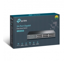 TP-LINK | Switch | TL-SG1024DE | Web Managed | Rackmountable | Gigabit Ethernet (copper) ports quantity 24 | 36 month(s)
