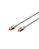 CAT 6 S/FTP | Patch cord | Length 10 m | Grey