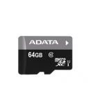 ADATA | Premier UHS-I | 64 GB | MicroSDXC | Flash memory class 10 | SD adapter