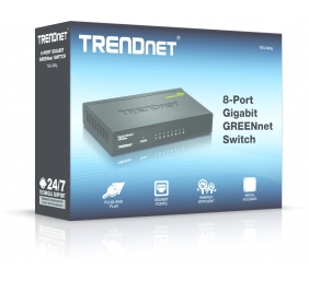 TRENDNET 8-Port Gigabit GREENnet Switch