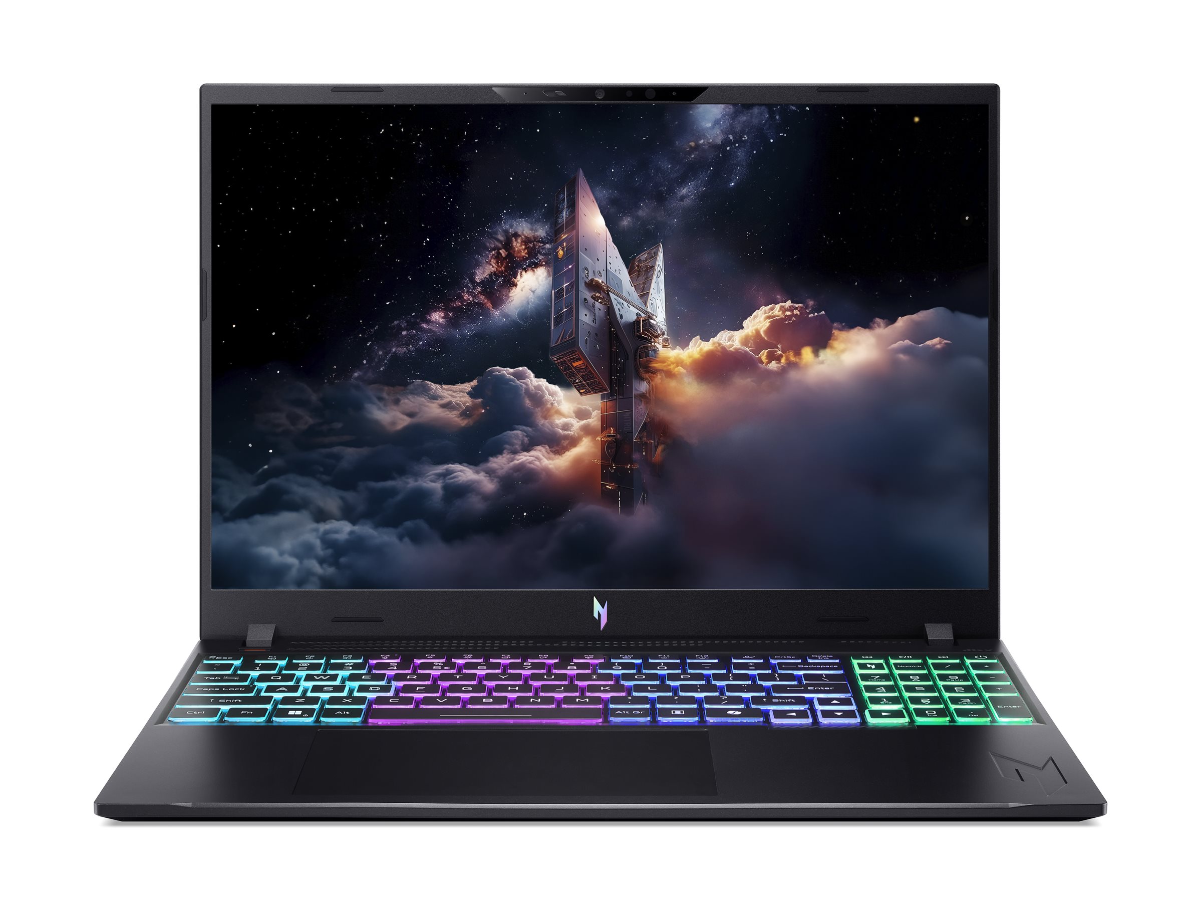 Acer Nitro V 16 AI ANV16-A71 | Black | 16 " | IPS | WUXGA | 1920 x 1200 pixels | Anti-glare | AMD Ryzen AI 7 | 450 | 32 GB | DDR5 SDRAM | Solid-state drive capacity 1000 GB | NVIDIA GeForce RTX 5060 | GDDR7 | 8 GB | Windows 11 Home | 802.11ax | Bluetooth 