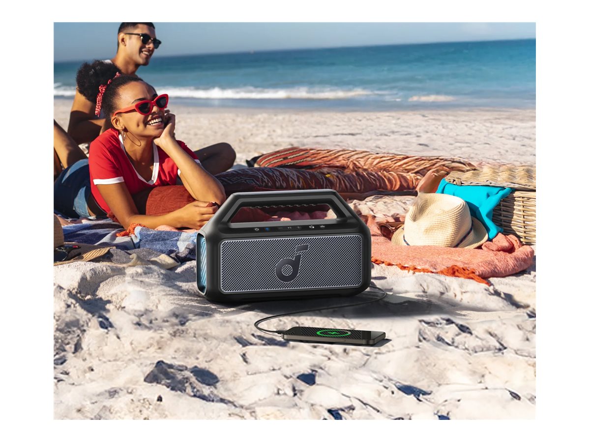 Anker Soundcore | Speaker | Boom 2 | 80 W | Waterproof | Bluetooth | Portable | Black