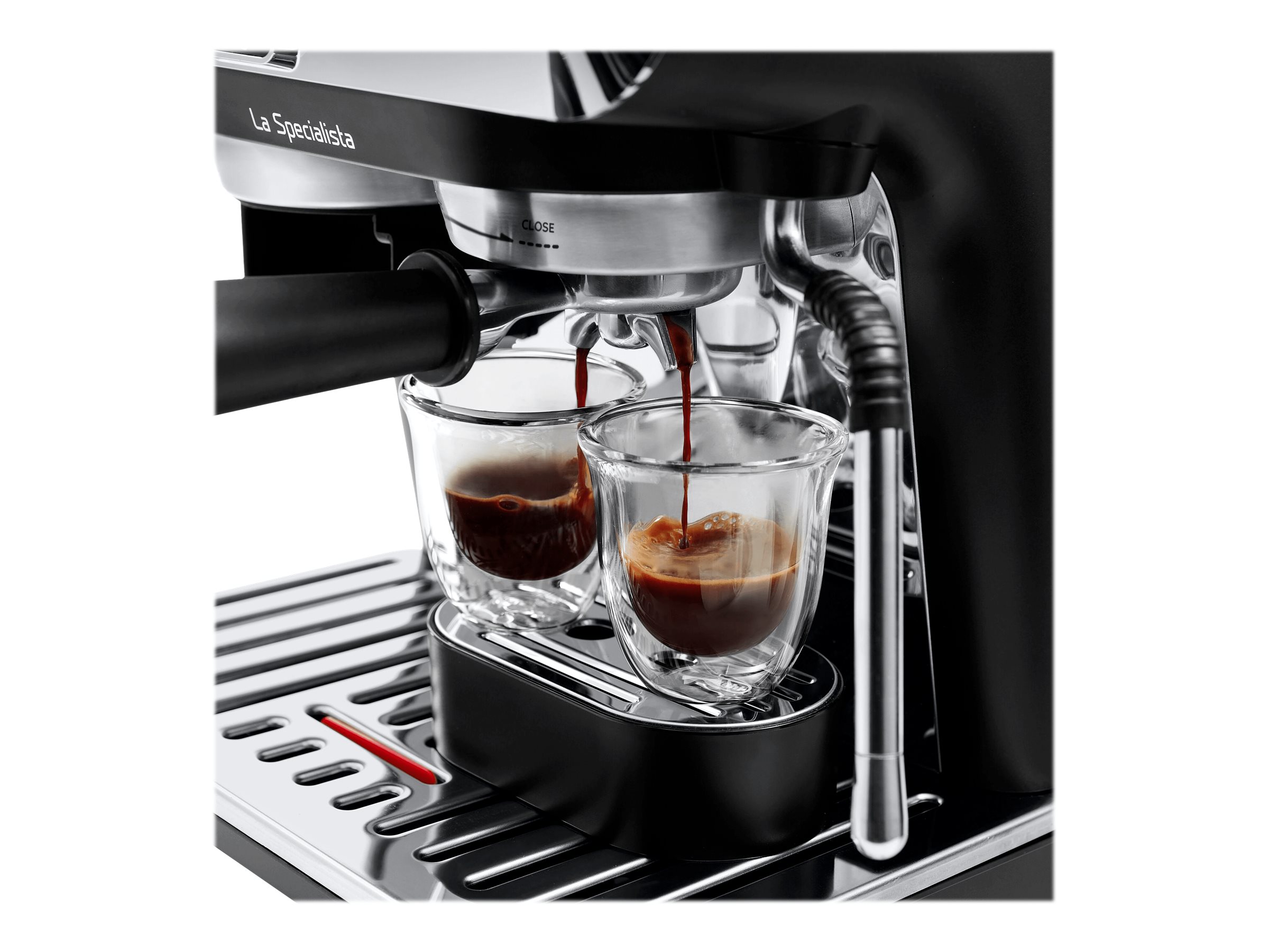 Delonghi Coffee machine | EC9155.MB | Pump pressure 15 bar | Built-in milk frother | Manual | Metal Black | 1400 W