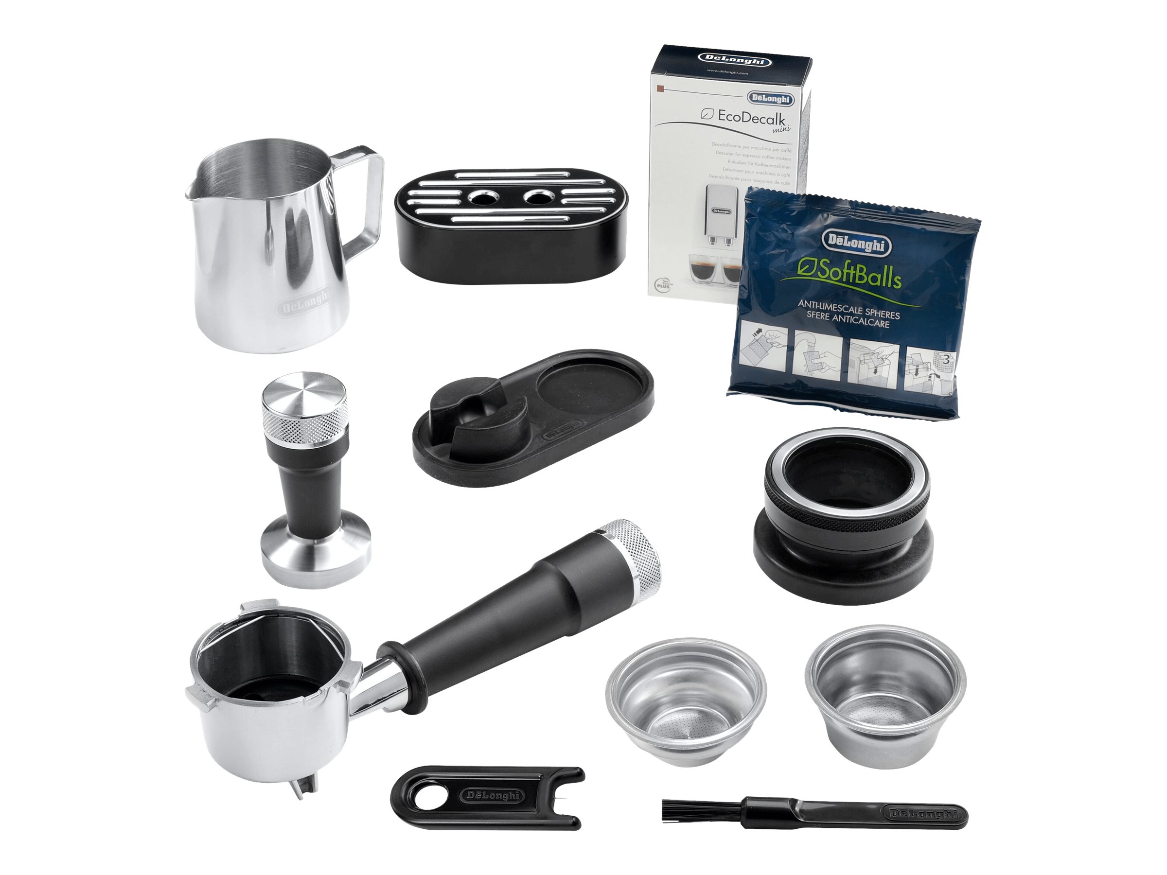 Delonghi Coffee machine | EC9155.MB | Pump pressure 15 bar | Built-in milk frother | Manual | Metal Black | 1400 W