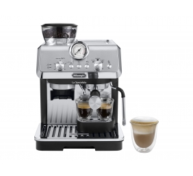 Delonghi Coffee machine | EC9155.MB | Pump pressure 15 bar | Built-in milk frother | Manual | Metal Black | 1400 W