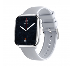 myPhone Watch Pastel | Smart watch | AMOLED | 1.75" | Waterproof | Silver Grey