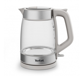 TEFAL Kettle | KI605B30 | 2200 W | Electric | 1.7 L | Glass | 360° rotational base | Grey