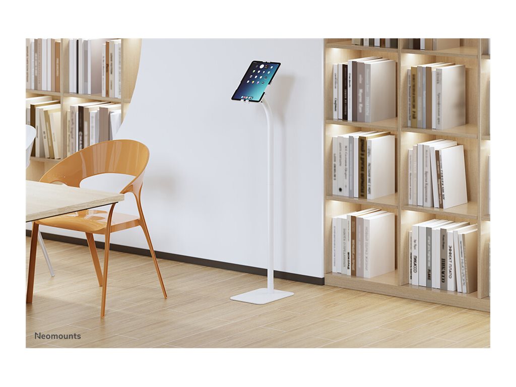 Neomounts Floor stand | FL15-625WH1 | Tilt, Rotate | 7.9- 11 " | Maximum weight (capacity) 1 kg | White