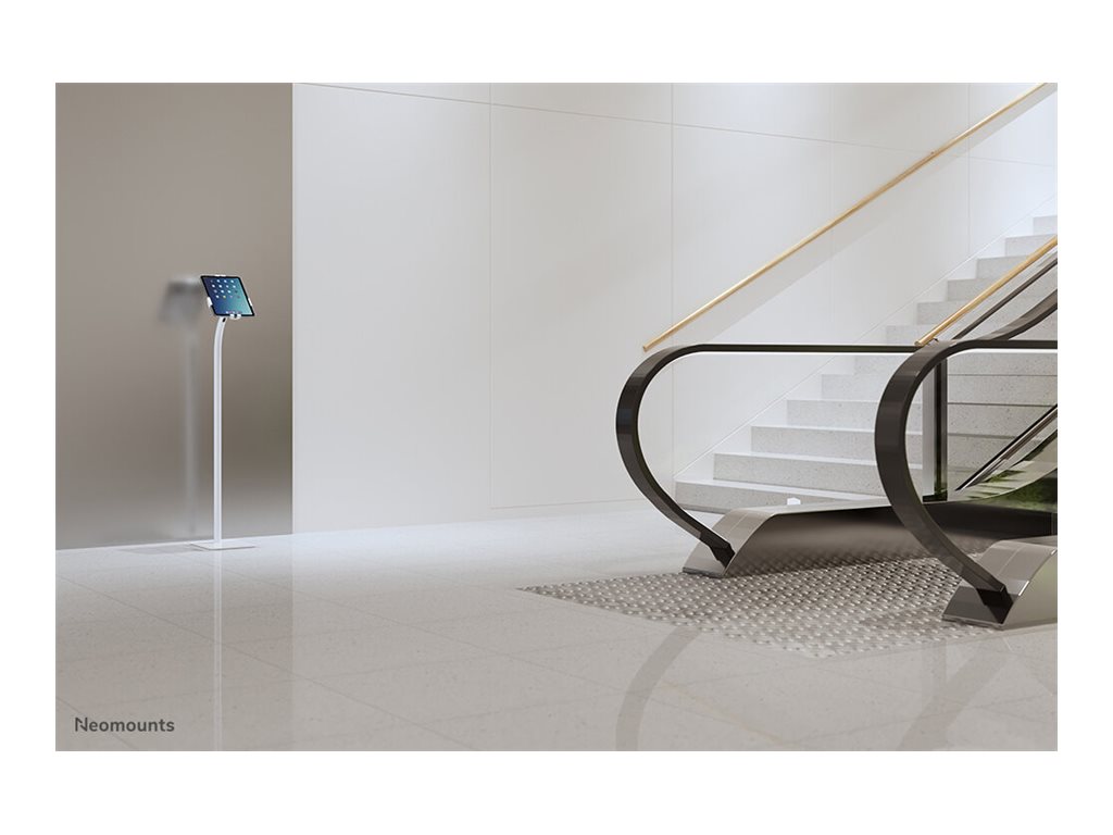 Neomounts Floor stand | FL15-625WH1 | Tilt, Rotate | 7.9- 11 " | Maximum weight (capacity) 1 kg | White