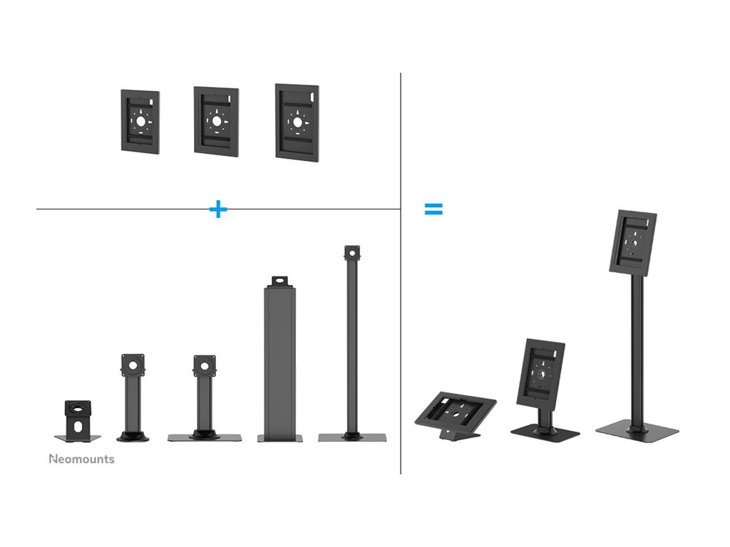 Neomounts Floor stand | FL15-628BL1 | Fixed | Maximum weight (capacity) 3 kg | Black