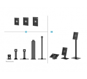 Neomounts Floor stand | FL15-628BL1 | Fixed | Maximum weight (capacity) 3 kg | Black