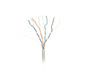Lanberg Lan Cable CAT.5E UTP Solid CU LSZH Grey CPR + Fluke Passed, 305 m | LCU5L-11CU-0305-S