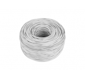 Lanberg Lan Cable CAT.5E UTP Solid CU LSZH Grey CPR + Fluke Passed, 305 m | LCU5L-11CU-0305-S
