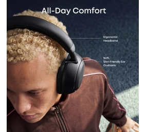 Anker Soundcore Space 2 | Headphones | Over-ear | Microphone | Jet Black | Noise canceling
