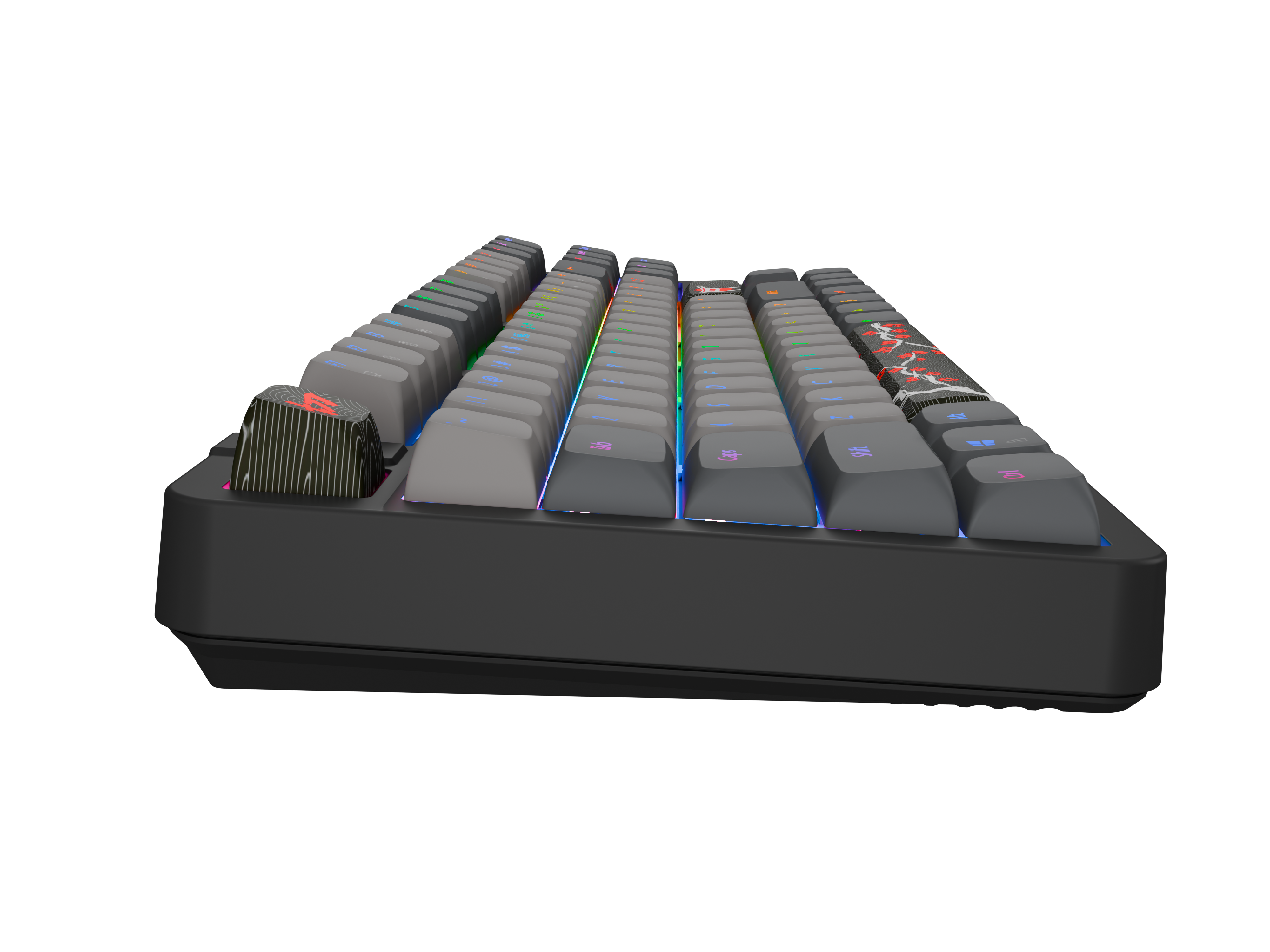 Fury Kanabo K6 | Gaming Keyboard | Wired | US | Linear | Black/Gray