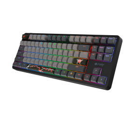 Fury Kanabo K6 | Gaming Keyboard | Wired | US | Linear | Black/Gray