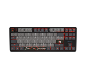 Fury Kanabo K6 | Gaming Keyboard | Wired | US | Linear | Black/Gray