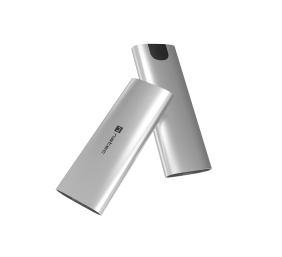 Natec | Rhino M.2 NVME Lite USB-C External, Gen 2 Steel Arctic Silver | Solid-state drive interface NVMe