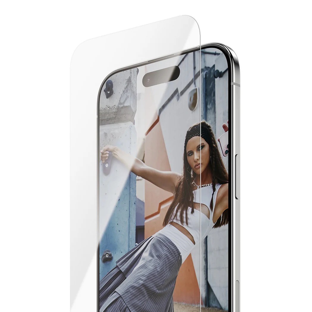 PanzerGlass Screen protector | Apple | iPhone Air | Glass | Transparent | Ultra-Wide Fit w. EasyAligner