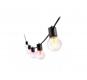 Philips Hue Hue Festavia Globe Outdoor String Lights, 21m Extension | 30 W