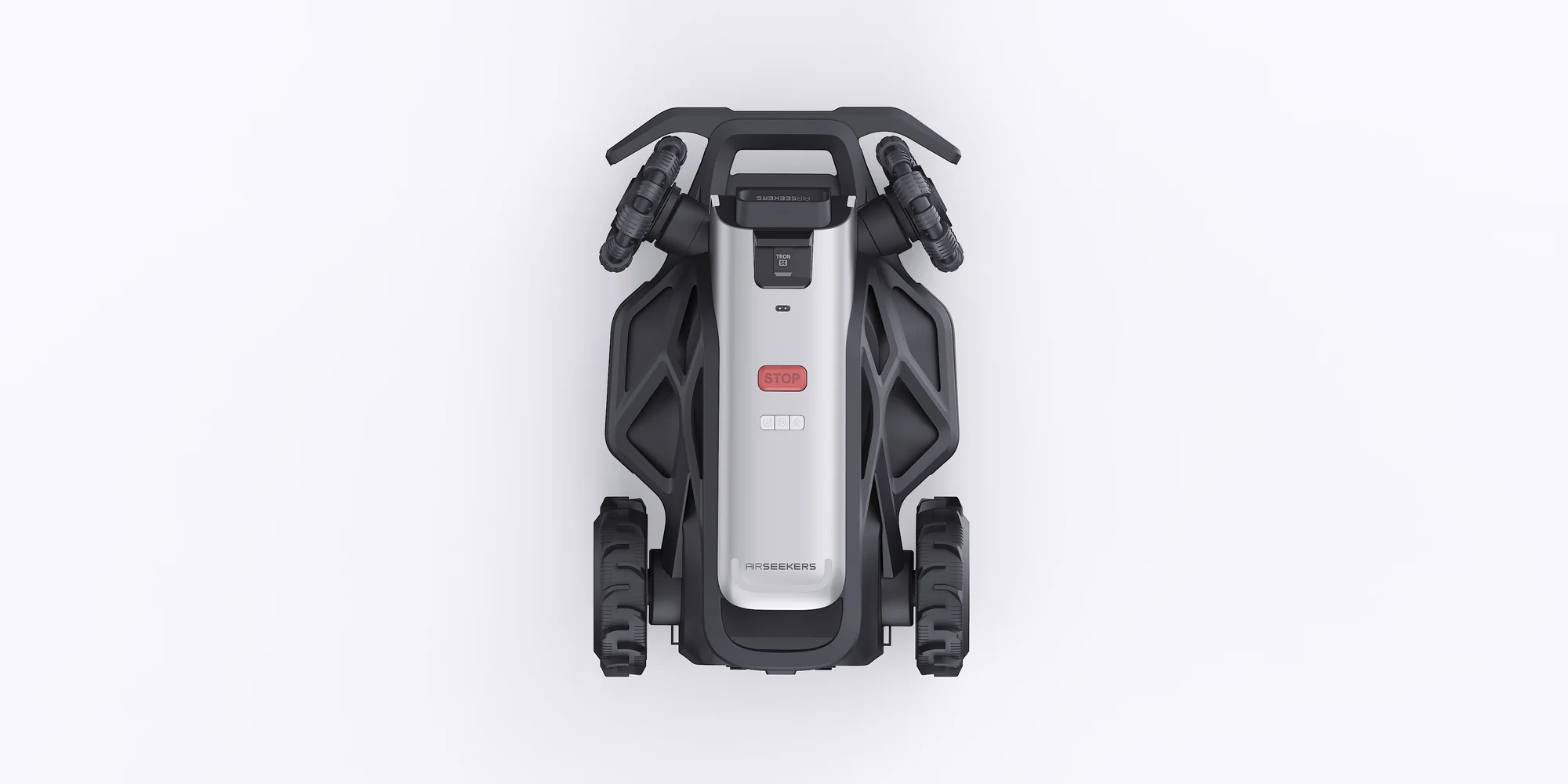 AIRSEEKERS LIMITED | Tron SE 300° AI Vision Mulching Mower, 1500m², Ai Vision + NRTK | 10 Ah