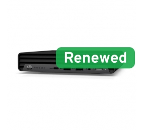 HP Renewed Grade A | ProDesk 400 G6 Desktop Mini | Intel Core i5 | i5-10500T | 16 GB | SSD | 256 GB | Intel UHD Graphics 630 | Windows 11 Pro