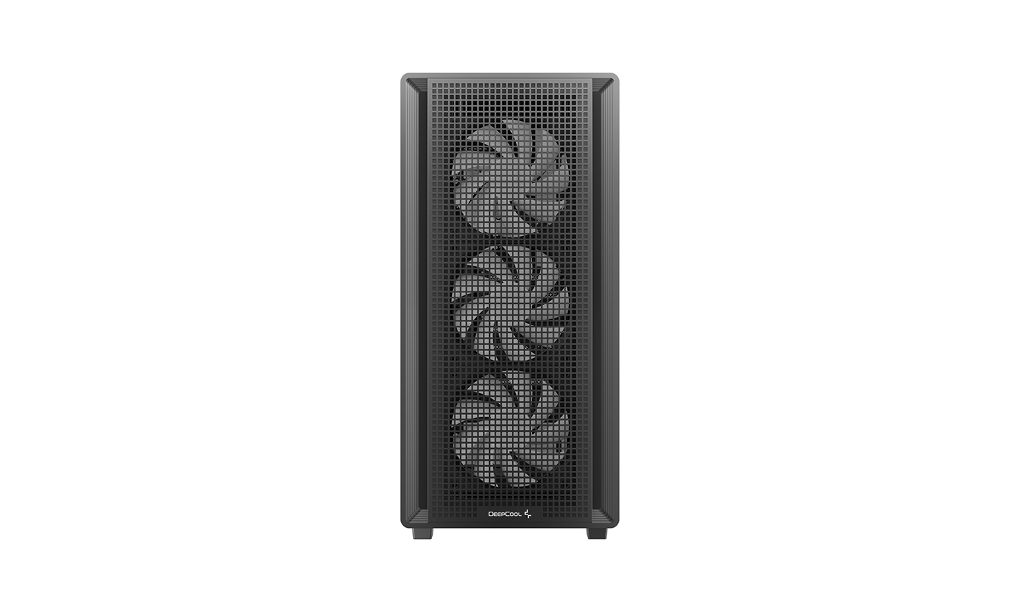Deepcool Case | CC550 4F | Mid Tower | ATX PS2 (maximum length: 180 mm) | Black