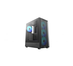 Deepcool Case | CC550 4F | Mid Tower | ATX PS2 (maximum length: 180 mm) | Black