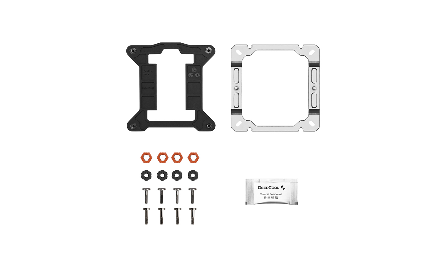 Deepcool CPU Cooler | AG600 ARGB | Black | Intel, AMD