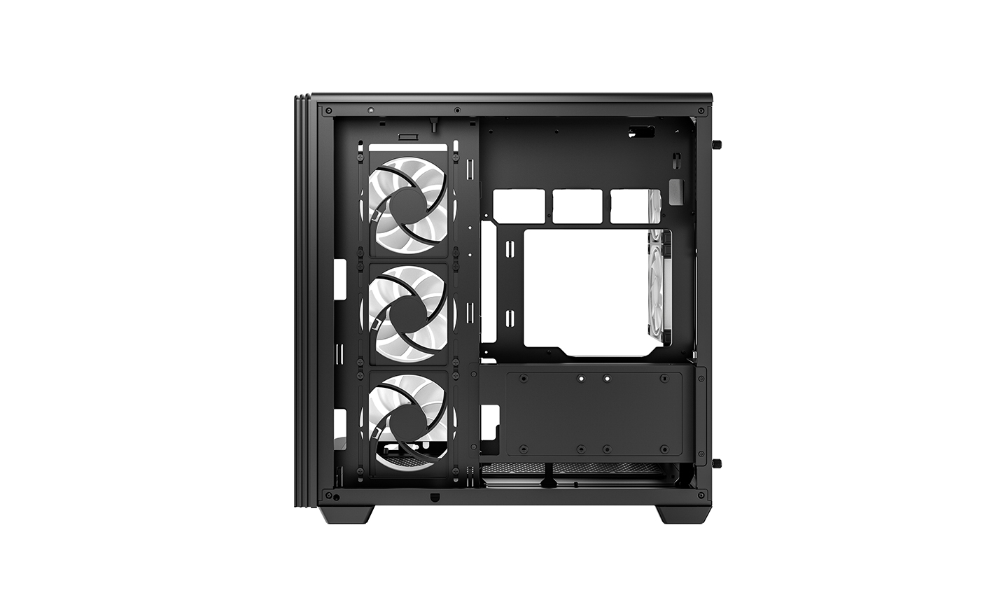 Deepcool Case | CG590U 5F | Midi-Tower | ATX PS2 | Black