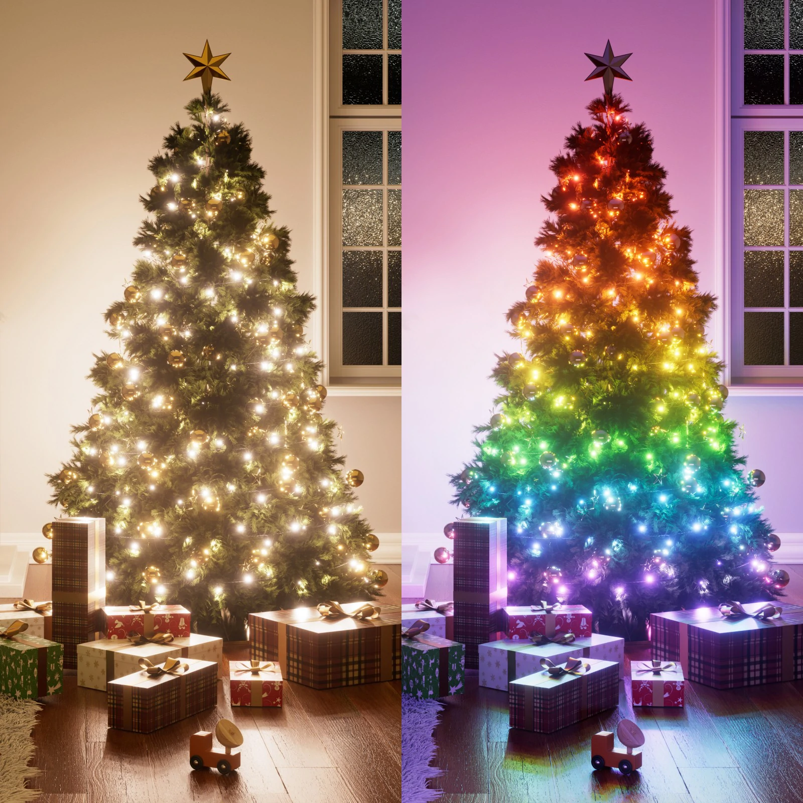 Nanoleaf Smart Holiday String Lights 24m 300 LEDs | 18 W | 16M+