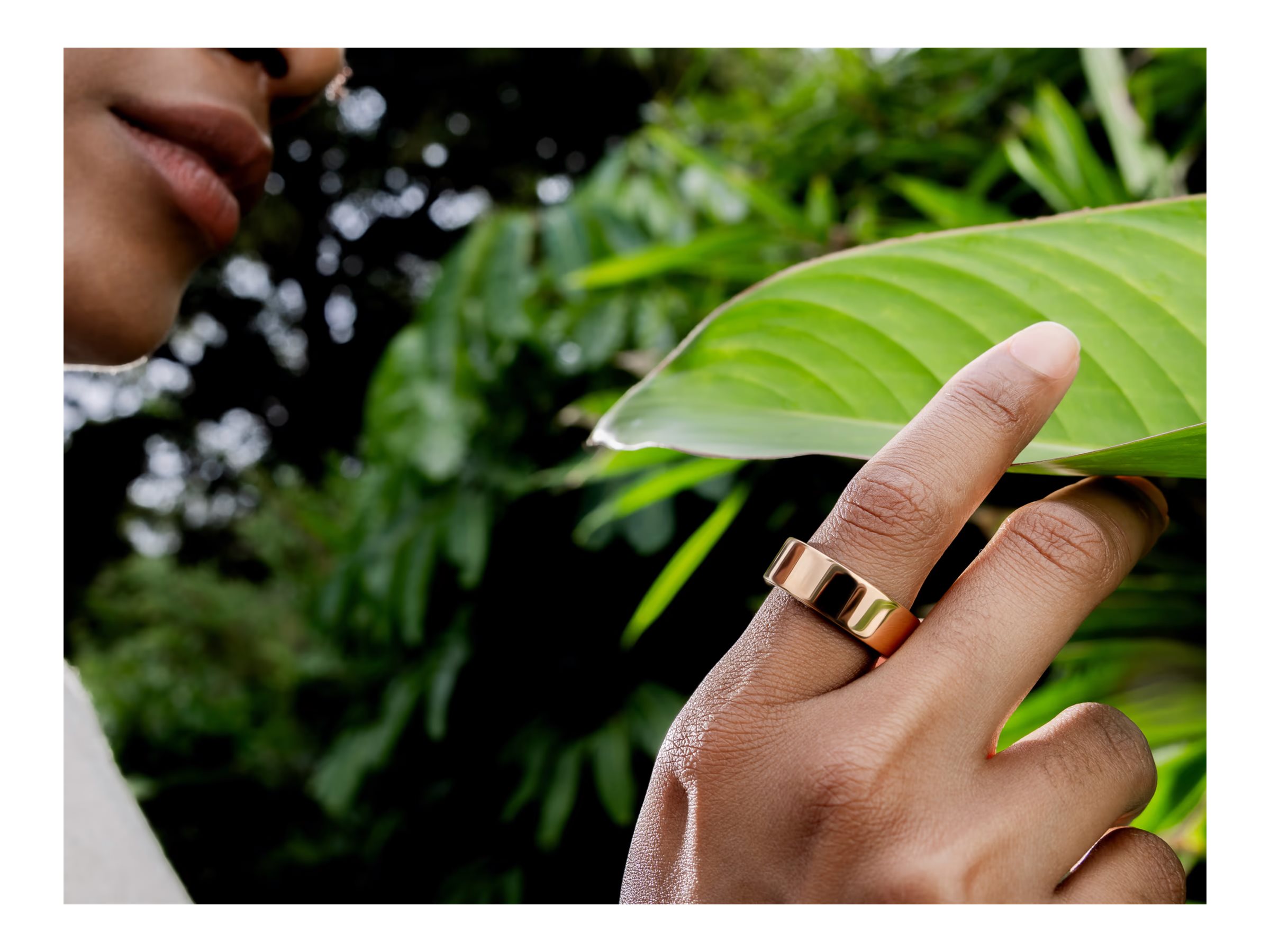 Ultrahuman | Ring Air | Bionic Gold | Size 8 | Smart Ring