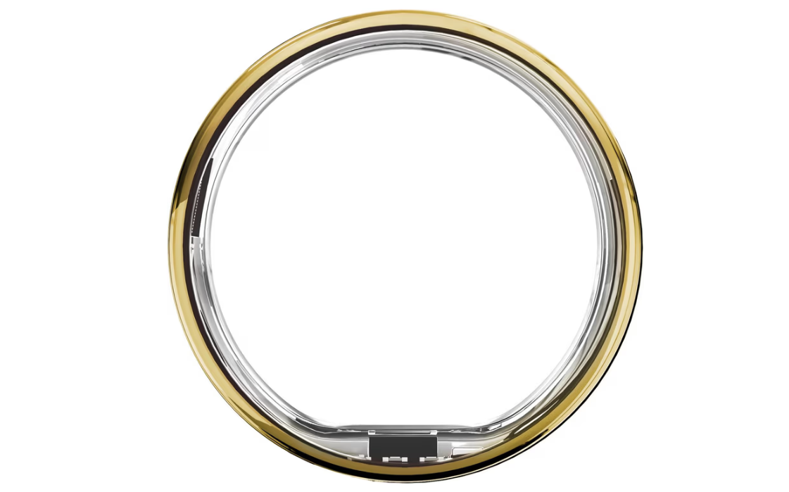 Ultrahuman | Ring Air | Bionic Gold | Size 8 | Smart Ring
