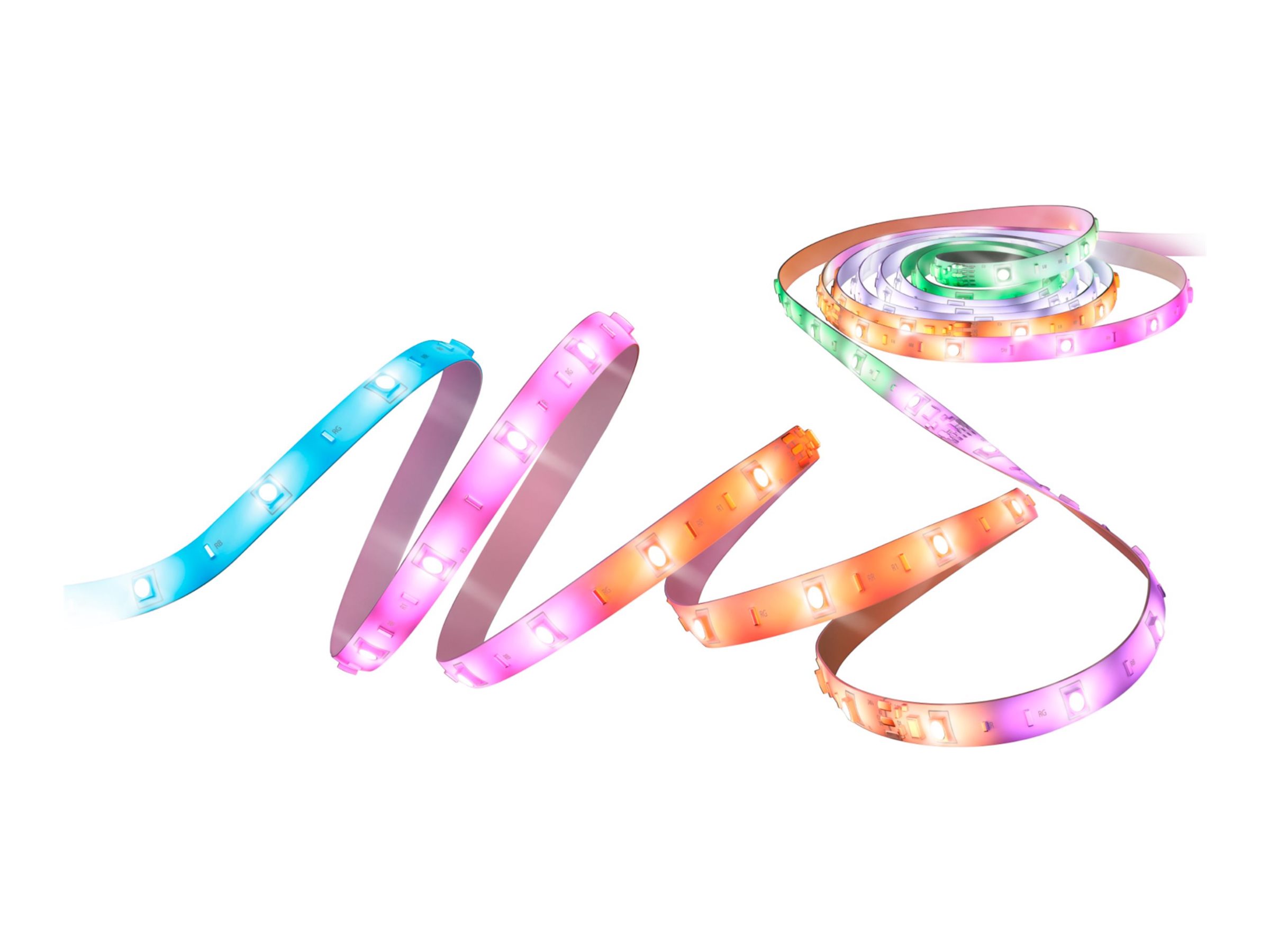 Philips Smart RGBIC LEDstrip 10 m (5+5), Type-C | 17.9 W | 16 million colours/RGBIC | Bluetooth, Wi-Fi