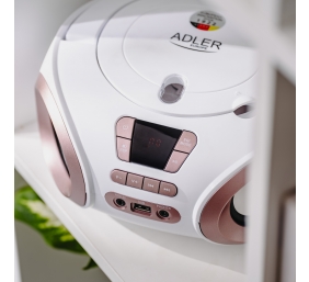 Adler | CD-MP3 Boombox | AD 1181 | Speakers | USB connectivity | FM