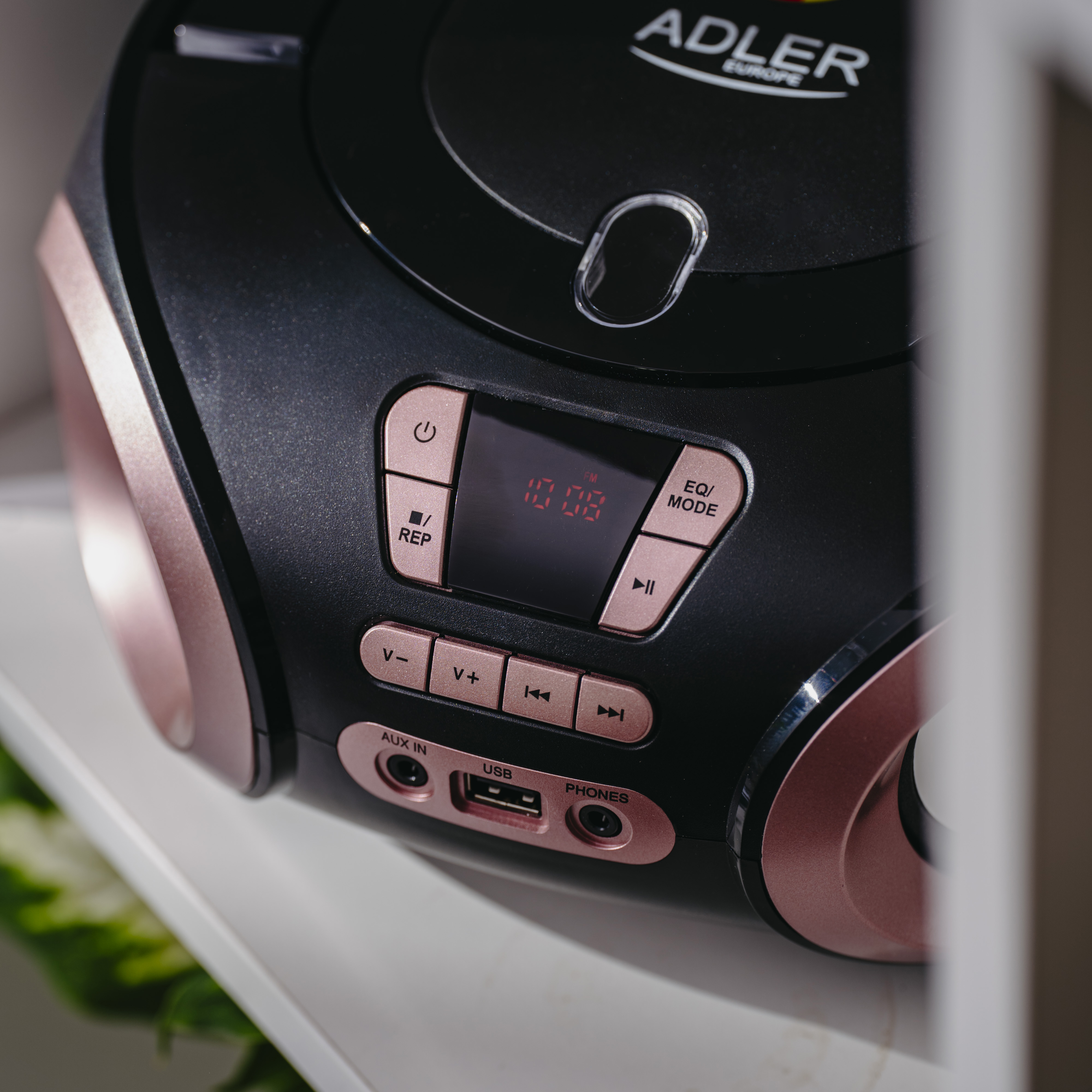 Adler | CD-MP3 Boombox | AD 1181 | Speakers | USB connectivity | FM