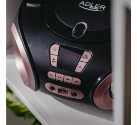 Adler | CD-MP3 Boombox | AD 1181 | Speakers | USB connectivity | FM