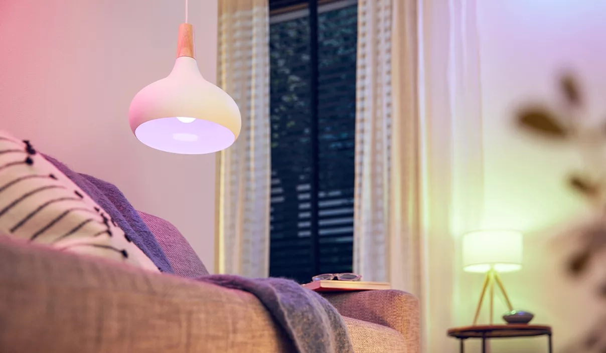 Philips Smart WFB 100W A60 822-65 RGB 1PF/6 | E27 | 12.5 W | Multicolour light | Bluetooth, Wi-Fi