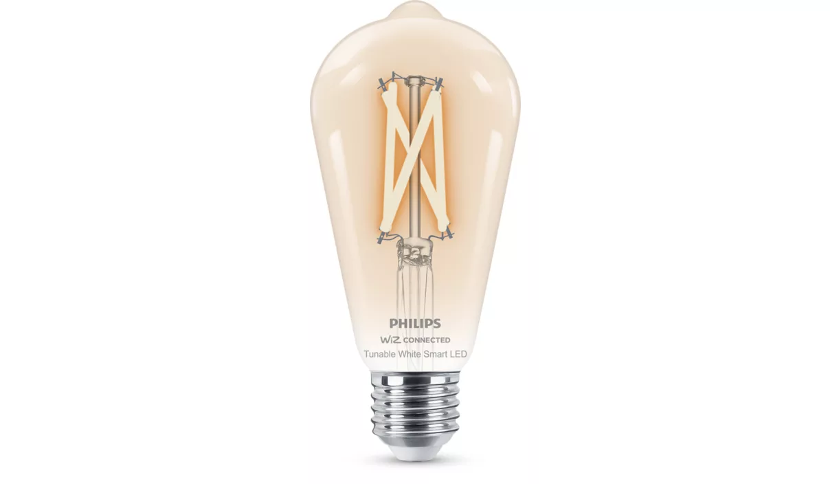 Philips Smart WFB 60W ST64 927-65 CL 1PF/6 | E27 | 7 W | Tunable white | Bluetooth, Wi-Fi