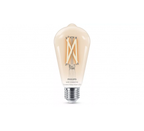 Philips Smart WFB 60W ST64 927-65 CL 1PF/6 | E27 | 7 W | Tunable white | Bluetooth, Wi-Fi
