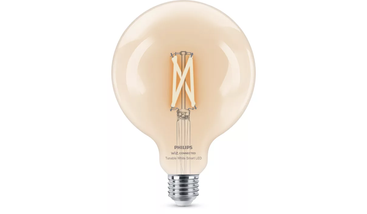 Philips Smart WFB 60W G125 927-65 CL 1PF/6 | E27 | 7 W | Warm to cool white light | Bluetooth, Wi-Fi