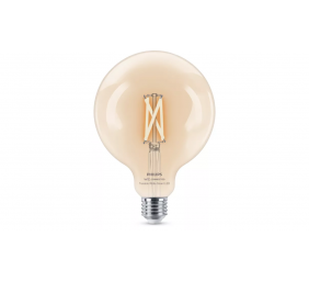 Philips Smart WFB 60W G125 927-65 CL 1PF/6 | E27 | 7 W | Warm to cool white light | Bluetooth, Wi-Fi