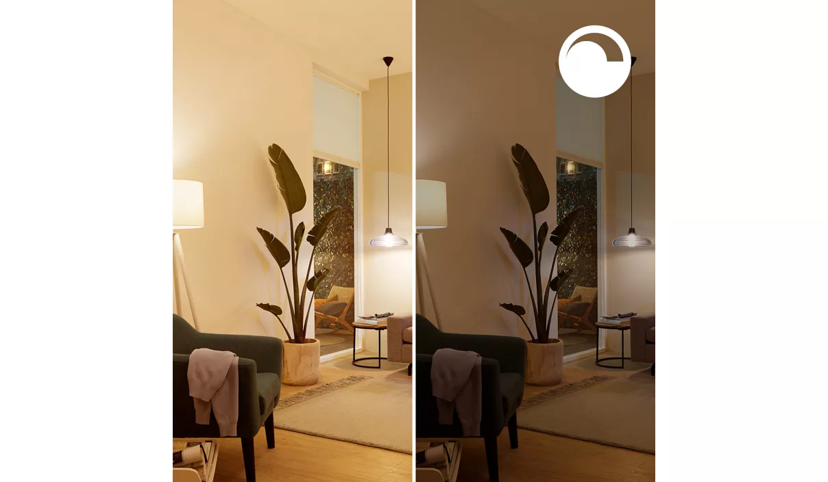 Philips Smart WFB 40W P45 922-65 RGB 1PF/6 | E27 | 4.9 W | Warm to cool white light | Bluetooth, Wi-Fi