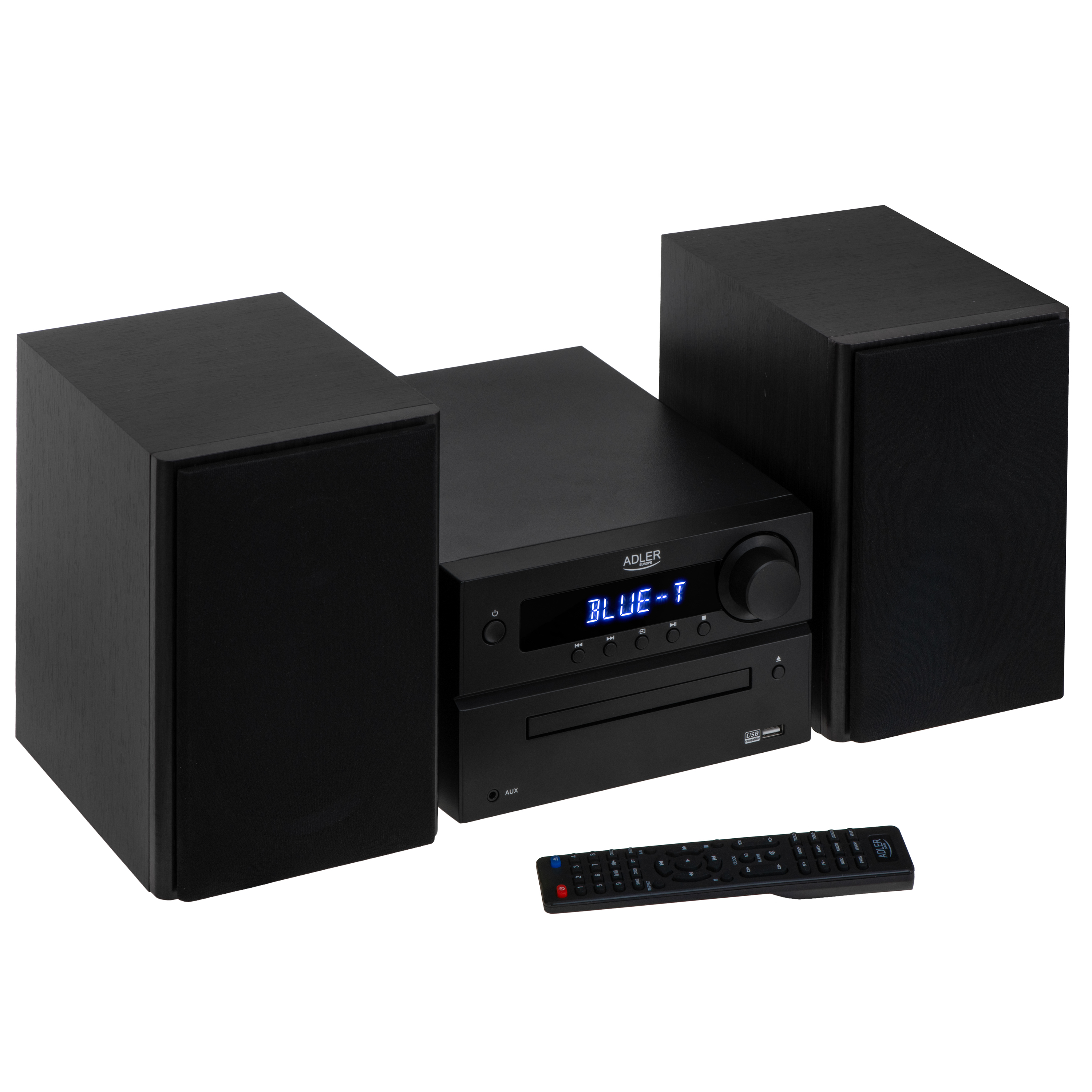Adler | Mini Hi-Fi Stereo System | AD 1917 | Speakers | USB connectivity | Bluetooth | FM