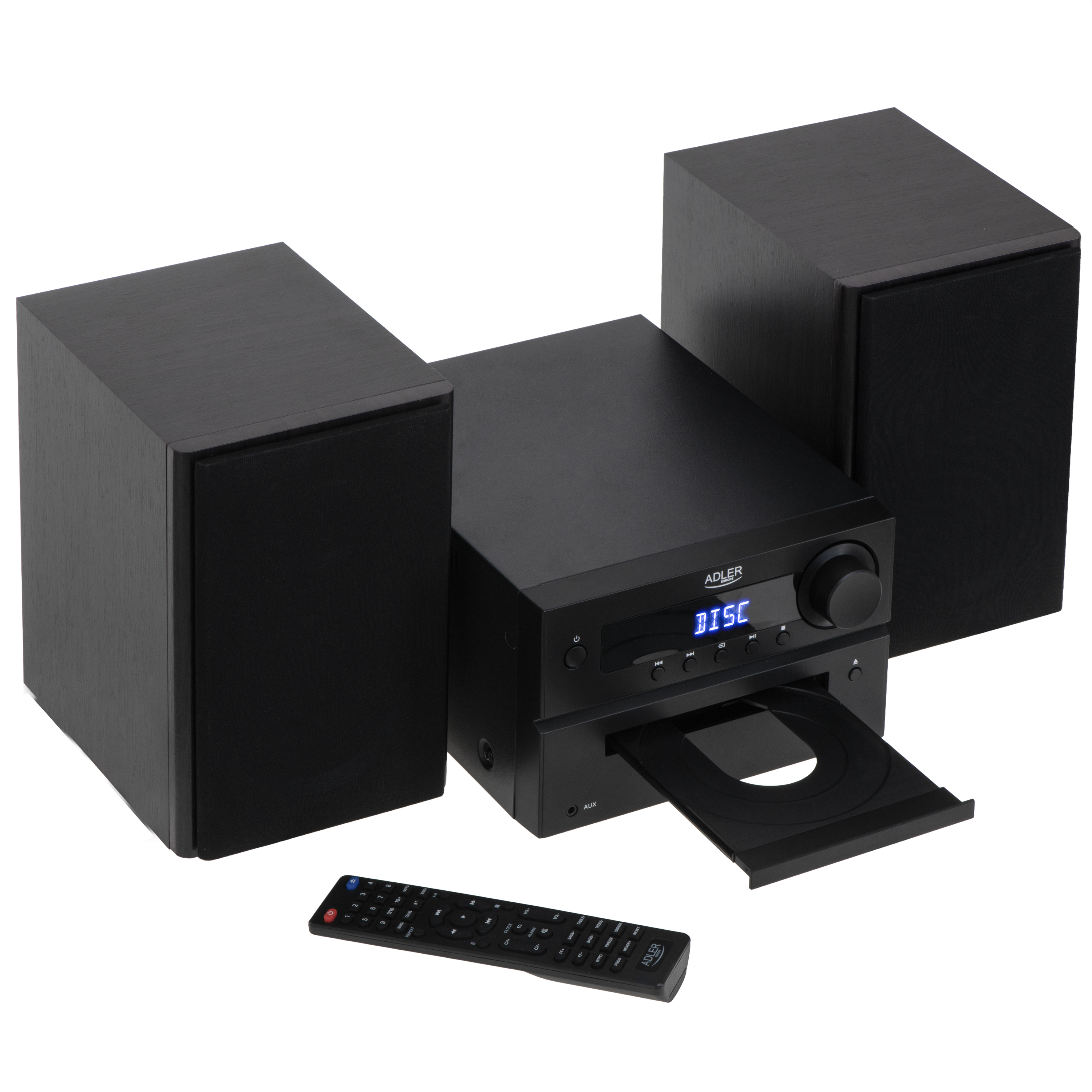 Adler | Mini Hi-Fi Stereo System | AD 1917 | Speakers | USB connectivity | Bluetooth | FM