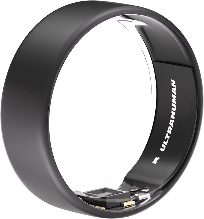 Ultrahuman | Ring Air | Matte Grey | Size 11 | Smart Ring