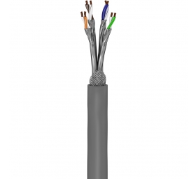 Goobay | CAT 6A Network Cable, S/FTP (PiMF), 50 m | 96093 | S/FTP | Grey