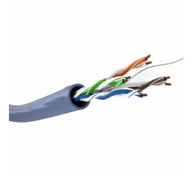 Goobay | CAT 6A Network Cable, U/UTP, 50 m | 96092 | S/FTP | Blue